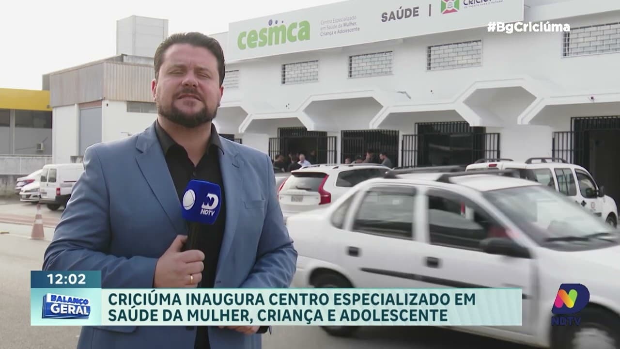 Criciúma inaugura centro especializado para saúde da mulher, criança e adolescente