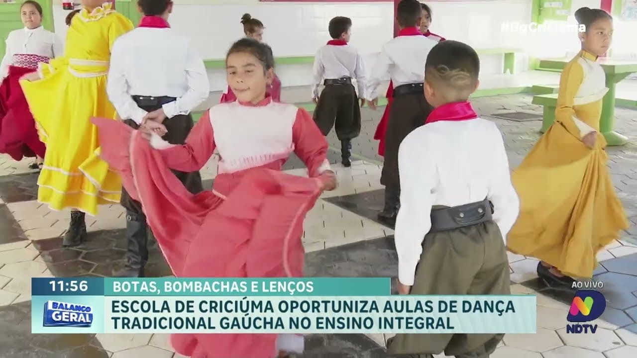 Projeto transforma ensino integral com cultura em Criciúma