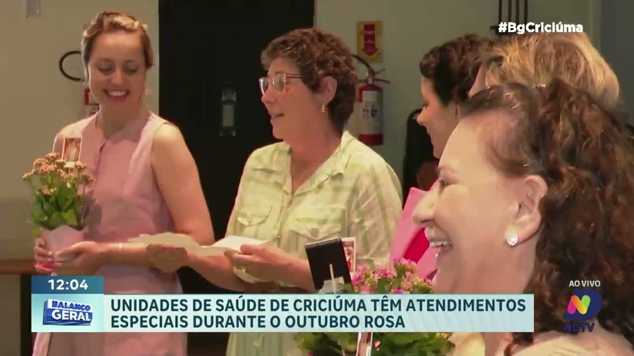 Unidades de saúde de Criciúma têm ações especiais no Outubro Rosa