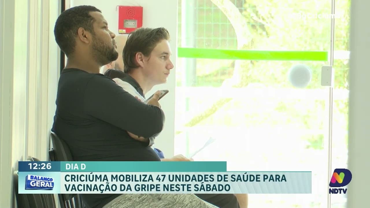 Criciúma amplia horário das UBS para prevenir gripe