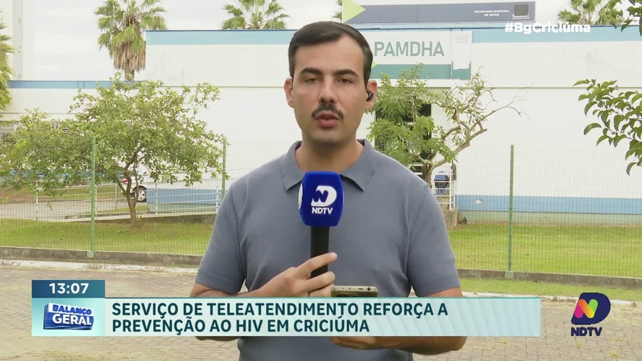 Criciúma implanta teleatendimento para prevenção ao HIV