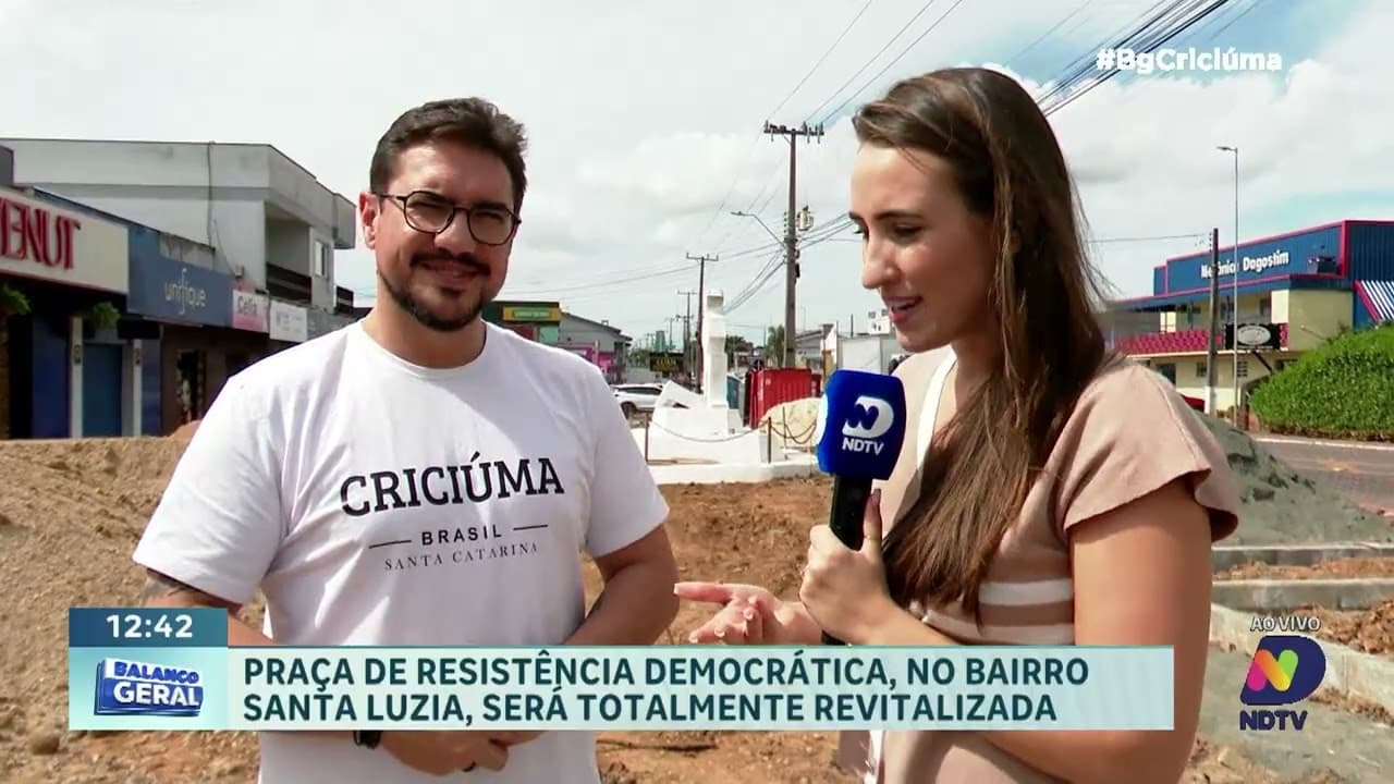 Monumento aos desaparecidos políticos passa por revitalização em Criciúma