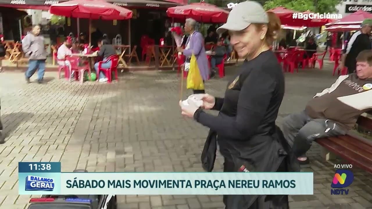 Criciúma tem sábado com comércio aberto e ações de saúde mental
