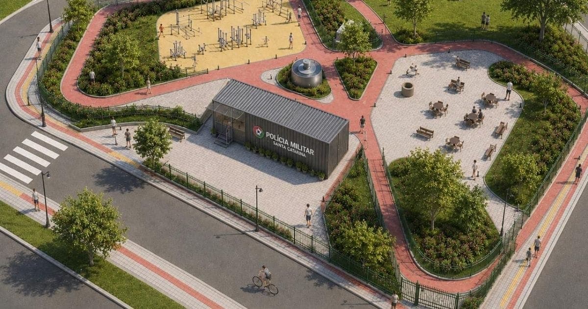 Prefeitura de Criciúma Anuncia Revitalização de Praça e Base da PM em Bairro Problemático