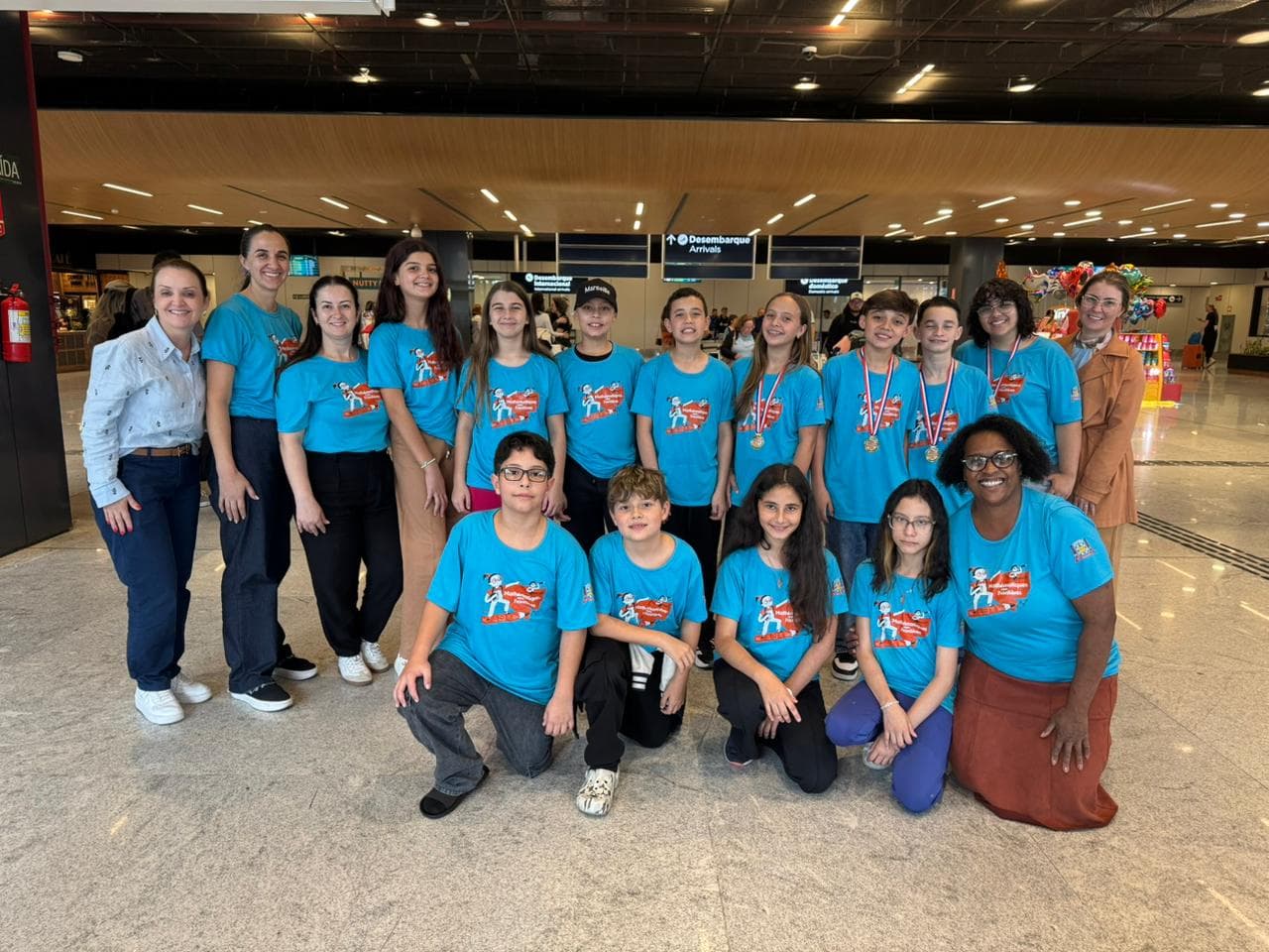 Estudantes de Criciúma ganham ouro em Olimpíada Internacional na França
