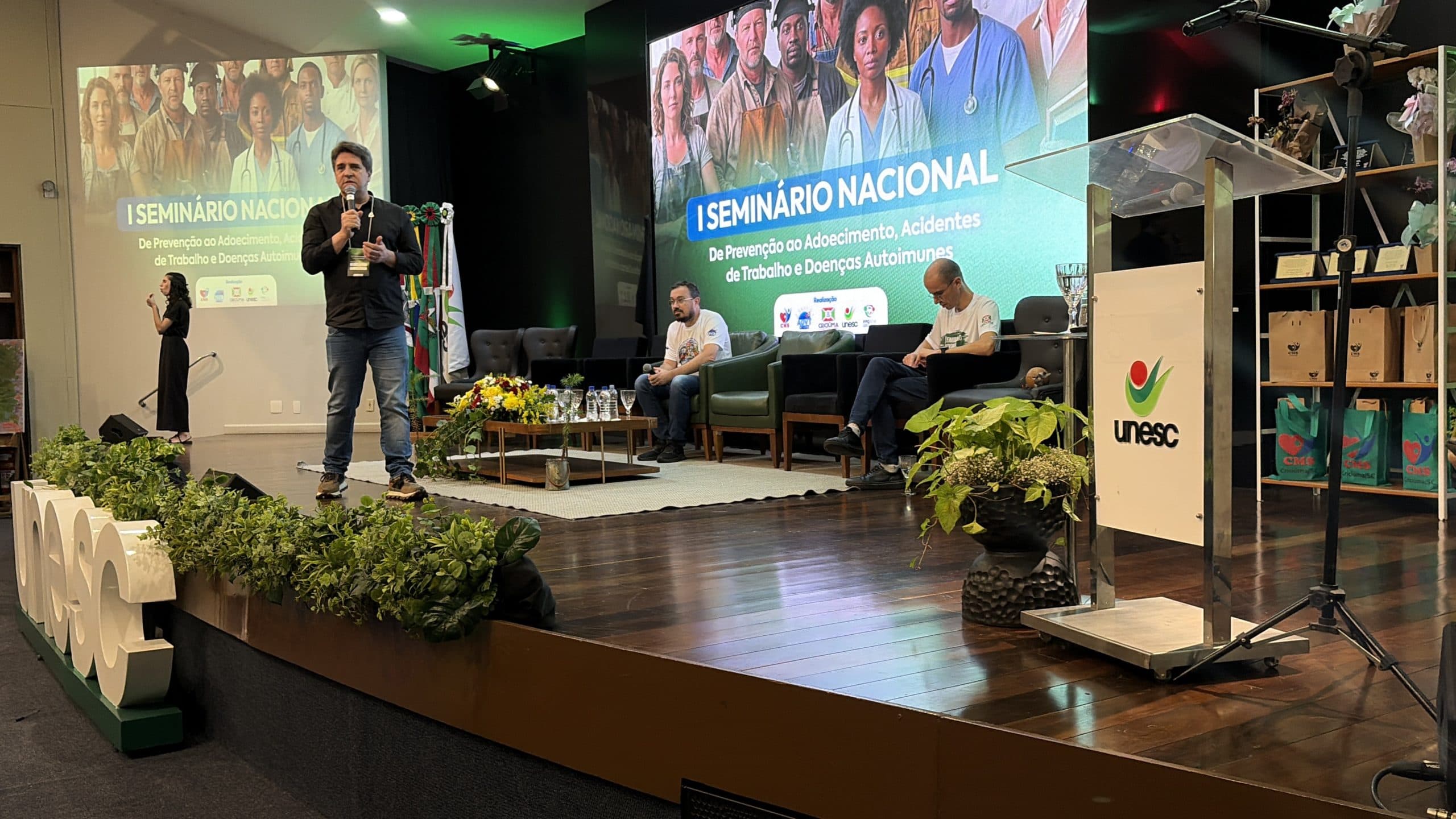 Criciúma sedia seminário nacional que debate saúde do trabalhador