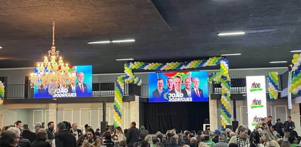 Mau Tempo Impede Agenda de Ronaldo Caiado em Criciúma; Pré-candidato Envia Mensagem Gravada