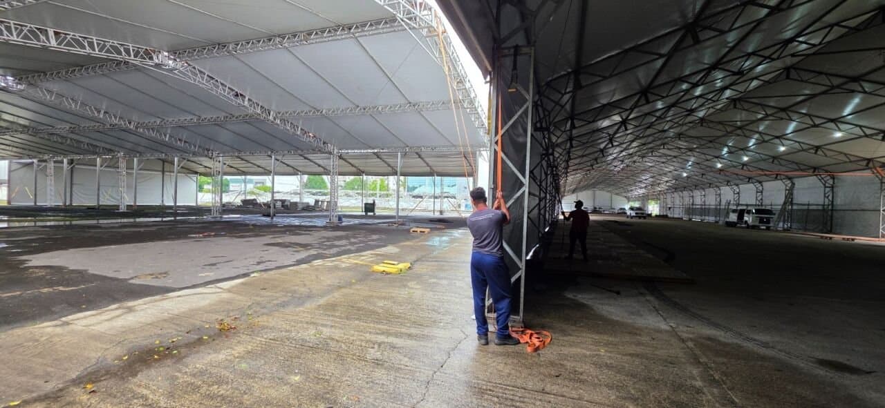 AgroPonte 2024: Criciúma se prepara para a maior edição da história com montagem intensiva